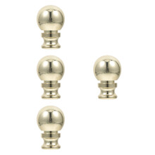 4Pcs Alloy Lamp Finial Cap Decorative Table Lamp Knobs