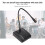 Gooseneck Microphone 360 Adjustable Noise Cancelling, Black 11