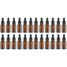 2 Count Essential Oil Containers Empty Glass Aromatherapy Bottle