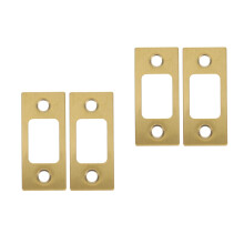 4Pièces Plaques D'appui En Acier Inoxydable Pour Serrure De Porte