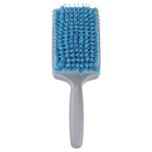 3Pcs Hair Drying Brush Sky-Blue Absornet Sponge Paddle for Thin Hair