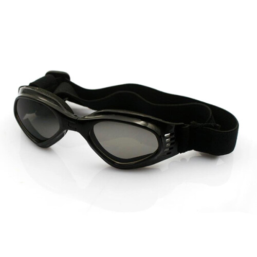 3Pcs Black Dog Sunglasses Uv Goggles with Elastic Adjustable Straps 1