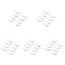 40Pcs White Resin Chopstick Rest Spoon Fork Holder for Table