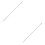 2Pcs Silver Table Soccer Poles Iron Foosball Table Parts Replacement 1