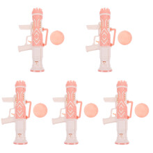 5St Schattige Roze Bubbelblaasmachine ABS Voor Kinderfeest