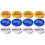 4Sets Colorful Chips Poker Game Tokens Durable Reward Chips 1