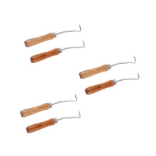 6Pcs Beekeeping Tool Beeswax Cleaning Hook Safe Assorted Colors