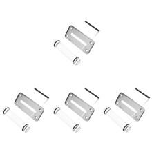 4Sets Acryl Money Paddle Met Rvs Stevig Biljet Slot Voor