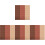 72Pcs Brown Felt Sheets for DIY Sewing Crafts Kids Handmade Patchwork 1