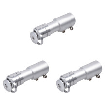 3St Duurzame Zilveren Handlebar Front Fork Head Tube Voor