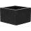 2Pcs Wooden Sake Box Multi-Purpose Cup Holder Black for Home 3