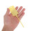 120Pcs Durable Yellow Plastic Cable Ties with Waterproof Writable Tags 4