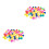 140Pcs Small Numbered Plastic Balls for Group Games and Event Raffles 8