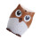 2Pcs Orange Toothpick Box Hand Press Owl Shape Practical Use 2