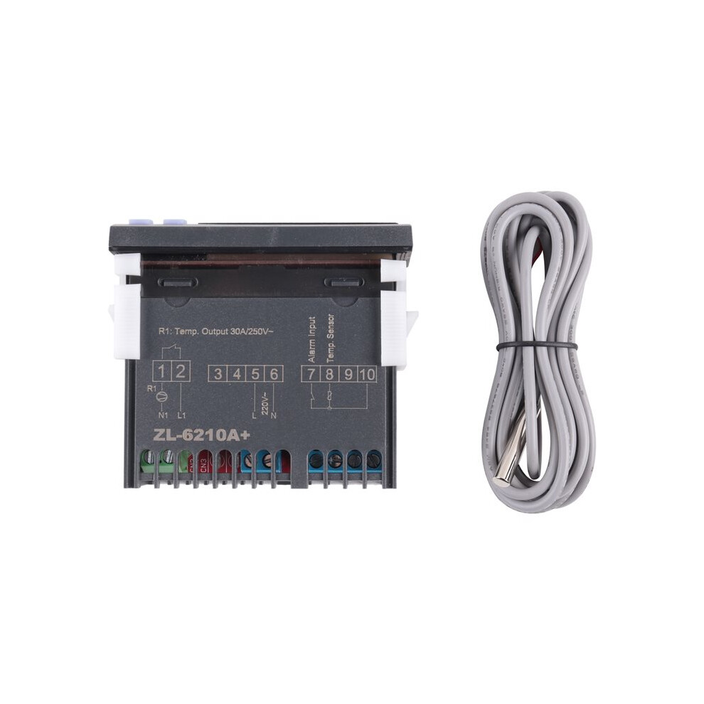 Zl-6210A+ 30A Output, Temperature Controller, Digital Thermostat, Thermostat Temperature Controller 4712234421693