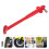 3Pcs Durable Nylon Car Tire Valve Stem Puller Installer Tool Red 8