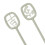 2Sets Green Cocktail and Picks 11