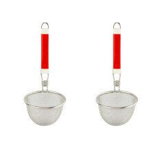 2St Rvs Noodle Mandje Met Haakhandvat En Gebruik Multi Kleur