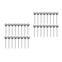 400Pcs Heavy Duty Silver Push Pins for Wall Hanging Maps and Posters