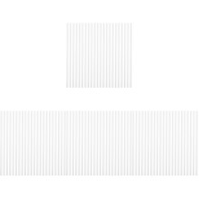 800Pcs White PP Candy Sticks for DIY Lollipops Marshmallow Treats