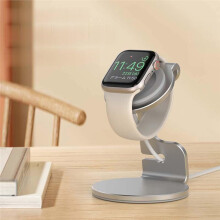 Aluminum Charging Dock for Watch Series Ultra/SE/1-10 - Durable Stand with Built-in Charger Slot,for All Models