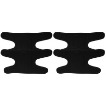 2Pairs Black knee Sleeves for Kids Workout Dance Pads