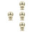 4Pcs Alloy Lamp Finial Cap Decorative Table Lamp Knobs 5