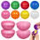 75Pcs Multi Colored Hollow Plastic Balls for Party Raffle and Drawing 2