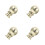 4Pcs Alloy Lamp Finial Cap Decorative Table Lamp Knobs 8