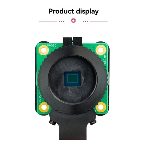 For Raspberry Pi Global Shutter Camera Module IMX296 Sensor 15.8MP 1456X1088 GS Camera Module 2