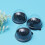 100Pcs Black Plastic Cake Boxes Food Grade Waterproof Gift Packaging 8