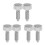 6Pcs Silver Quick Release Spring Loaded Latch Pin with Knurled Handle 8