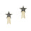 2Pcs Delicate Star Shaped Resin Patch Iron on DIY Clothes Decoration 6