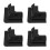 4Pcs Black Plastic Solar Panel Mounting Brackets Durable for Rv Boat 9