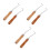 6Pcs Beekeeping Tool Beeswax Cleaning Hook Safe Assorted Colors 2