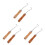 6Pcs Beekeeping Tool Beeswax Cleaning Hook Safe Assorted Colors 3