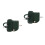 2Pcs Dark Green PU DIY Handbag Kit with Shoulder Bag Making Materials 6