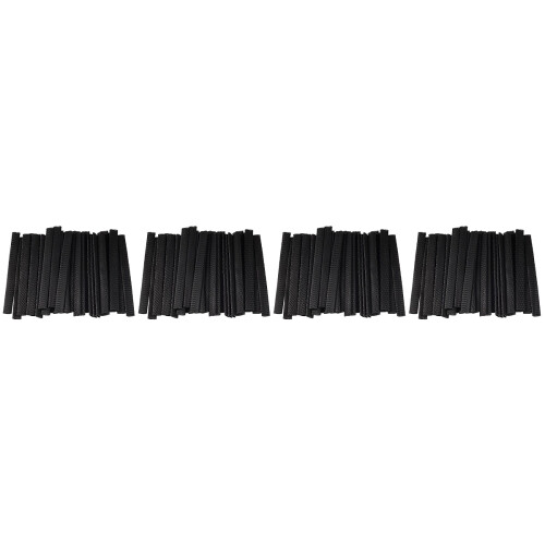 400Pcs Black Makeup Brush Covers Mesh Protectors Elastic Brush Sleeves 2