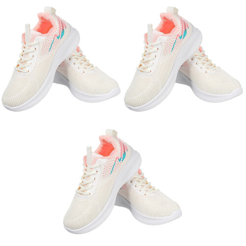 3Paires Sneakers Athlétiques Mesh Et Stabilité 2