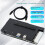 Professional External GPU for  4  Card Dock EGPU Enclosure USB4.0 ATX 24Pin PCIE Interface 2