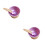 2Pièces Bols À Glace Créatifs Violet En Pour Enfants 7
