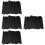 400Pcs Black Makeup Brush Covers Mesh Protectors Elastic Brush Sleeves 6
