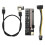 V014-MAX PCI-E Riser Card USB 3.0 Cable PCI Express 1X to 16X Extender PCIe Adapter for GPU BTC Mining 2