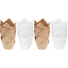 200 Pcs Cake Cups Portable Wrapping Paper Greaseproof Paper
