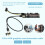 V014-MAX PCI-E Riser Card USB 3.0 Cable PCI Express 1X to 16X Extender PCIe Adapter for GPU BTC Mining 6
