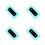 4Pièces Patch Queue Surf PVC Protection Rapidité 5