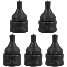 5Pcs Manual Hydraulic Punching Machine Mold Black Metal Hole Dies