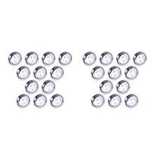 200Pcs Plastic Seasoning Saucer Plates for Home and Hotel
