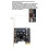 PCI-E to USB 3.0 Expansion Card 5Gpbs PCI Express Card 19/20 Pin Header for Type C Front Panel Mount Adapter 6