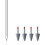 4PCS Stylus Pen Tips for  M-Pencil Nib Pencil Tip for  Magic-Pencil Replacement Tips Replace Nib 5